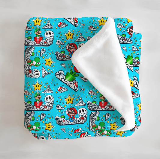 It's-A-Me! Minky Blanket