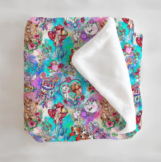 Love Is Magic Minky Blanket