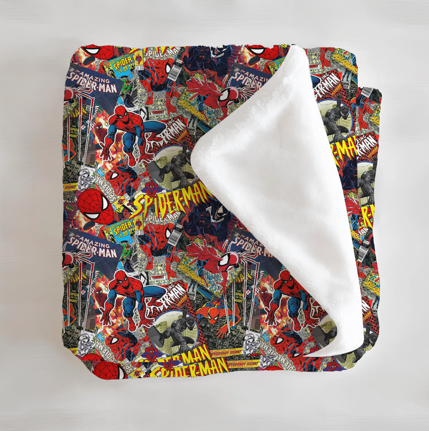 Spidey Time Minky Blanket
