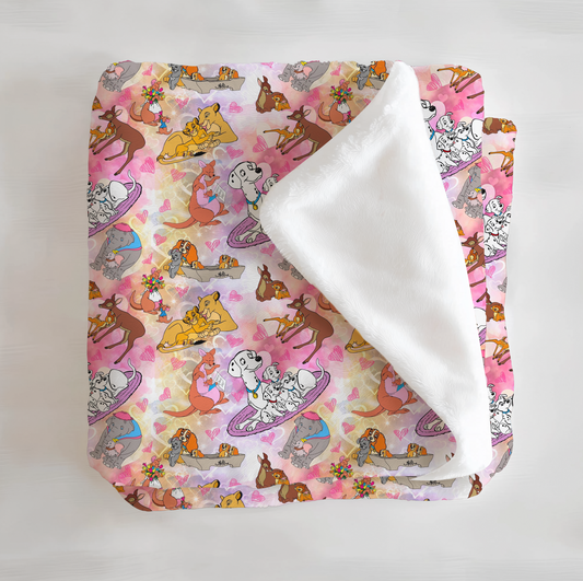 Mom Love Minky Blanket