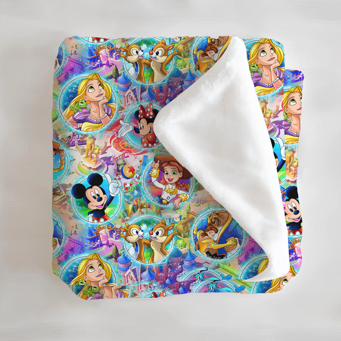 Bubble Magic Minky Blanket