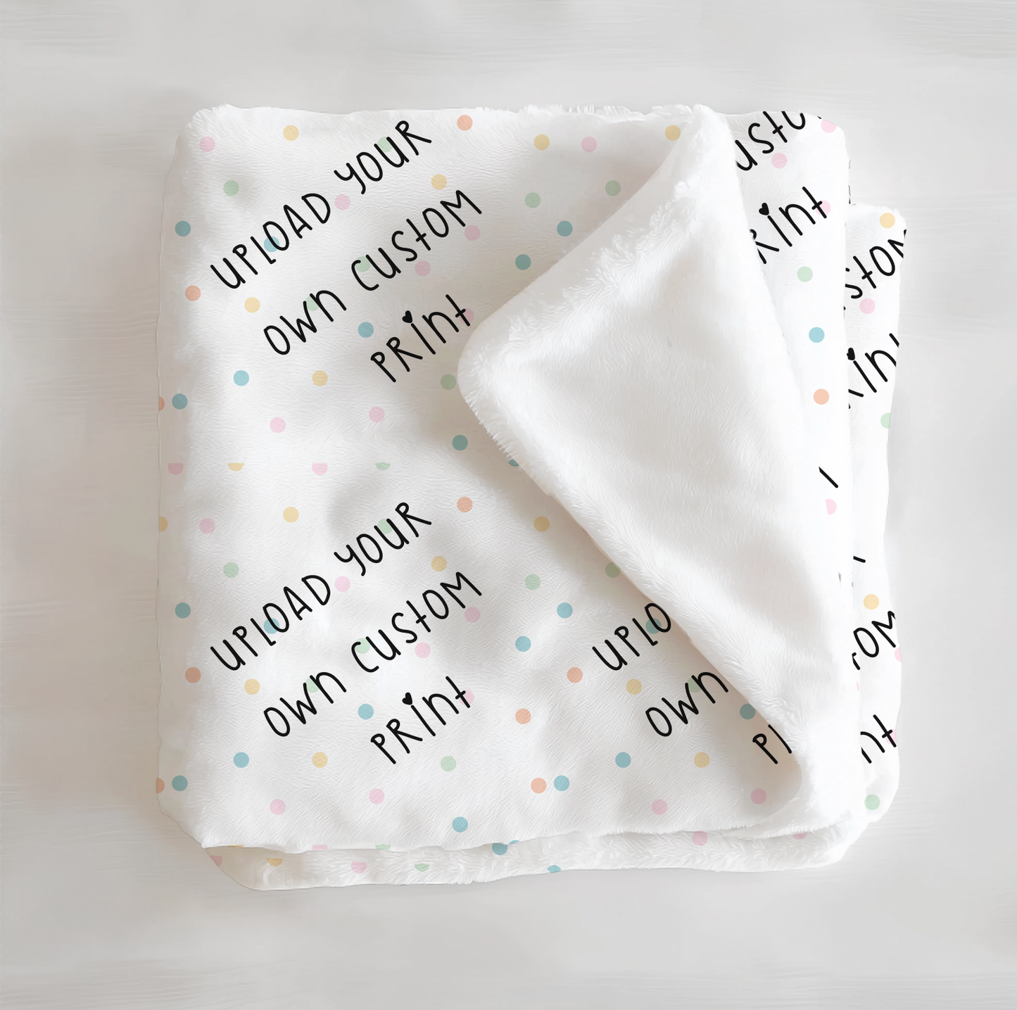 Upload Your Own File | Minky Blanket
