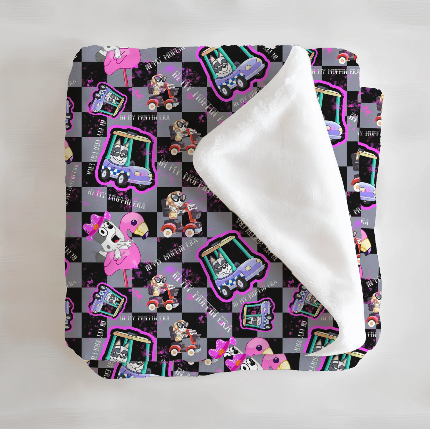 Flamingo Queen Minky Blanket
