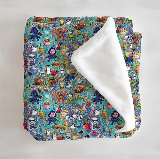 Star Wars Toons Minky Blanket