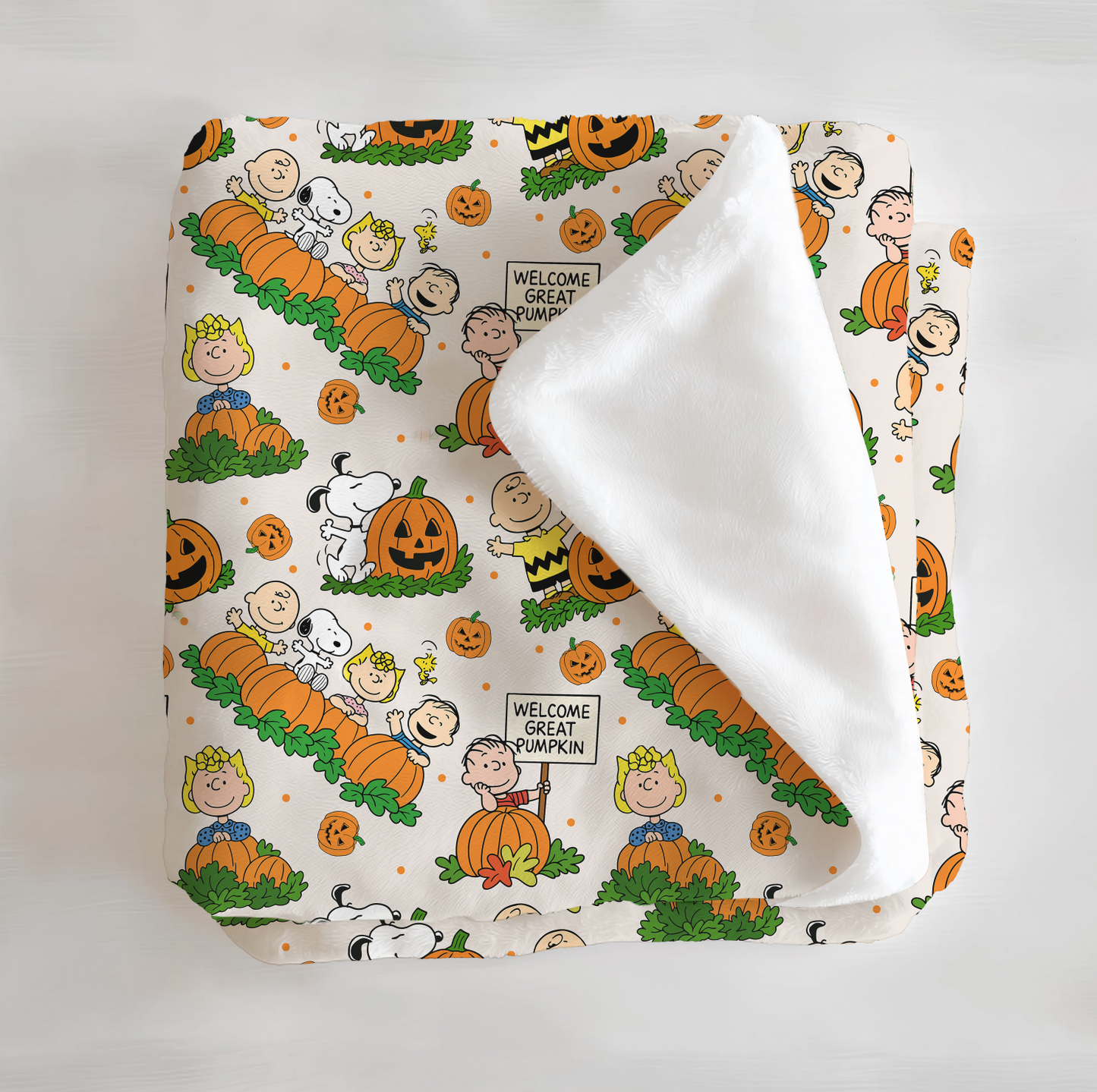 Great Pumpkin Minky Blanket