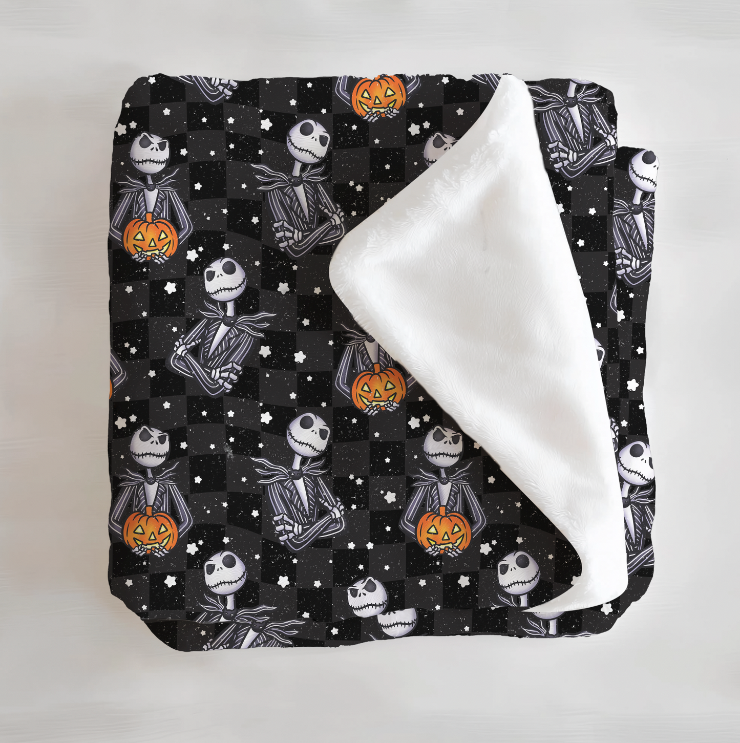 Mr. Skellington Minky Blanket