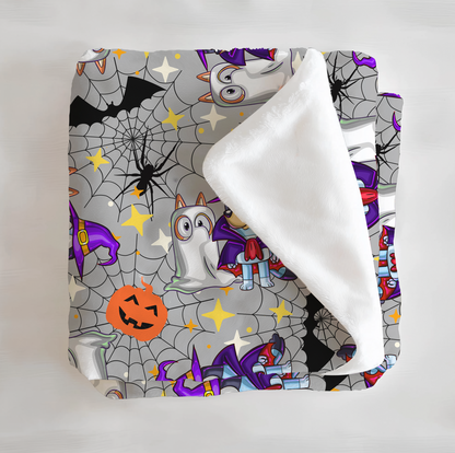 Heelerween Minky Blanket