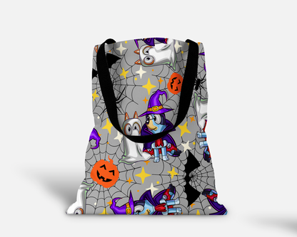 Heelerween Oversized Trick Or Treat Bag