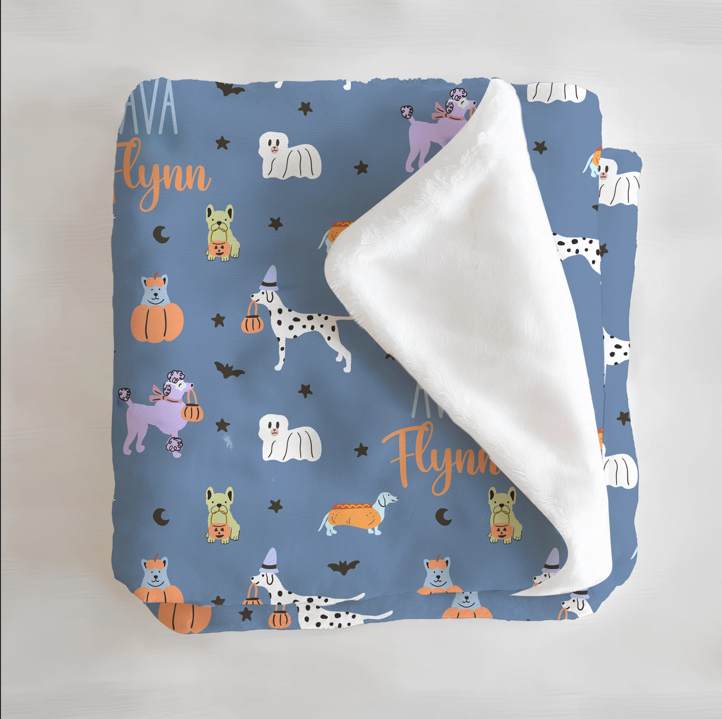 Trick Or TREATS Minky Blanket