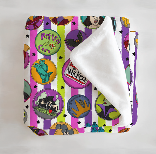 Rotten To The Core Minky Blanket