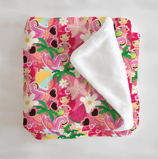 Berry Sweet Minky Blanket