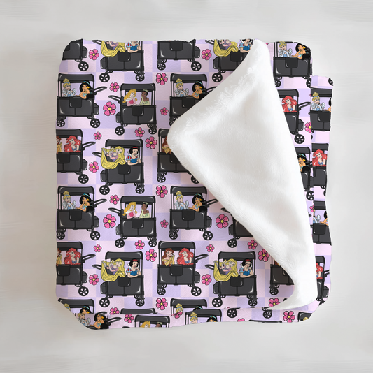 Enchanted Escapades Minky Blanket