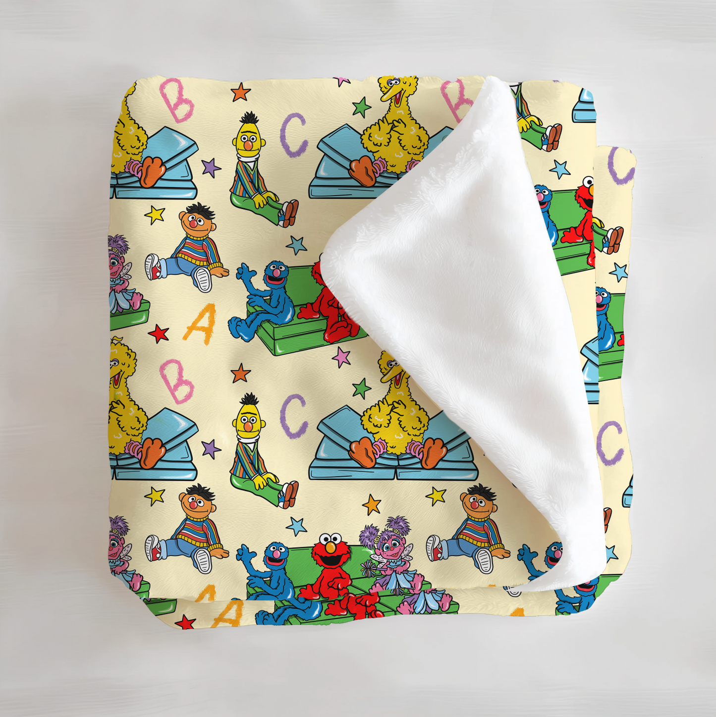 Alphabet Adventures Minky Blanket