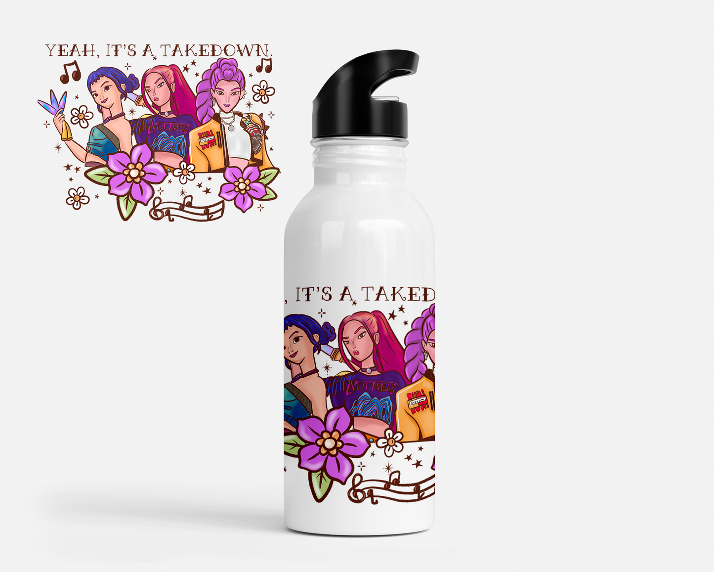 Huntrix Water Bottle