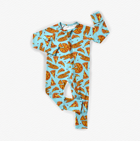 Slice Of Pie Bamboo Zippy Pajamas | $20 National Pizza Day Deal 🍕