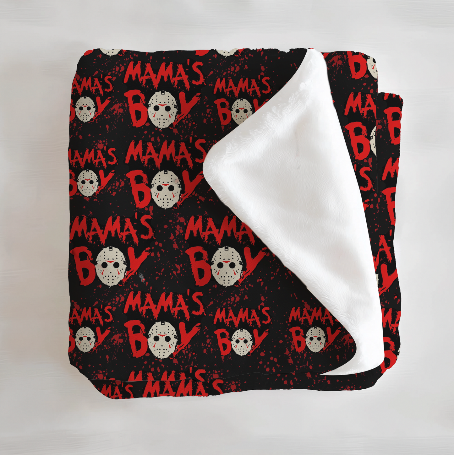 Mamas Boy Minky Plush Blanket From Judith Arthur