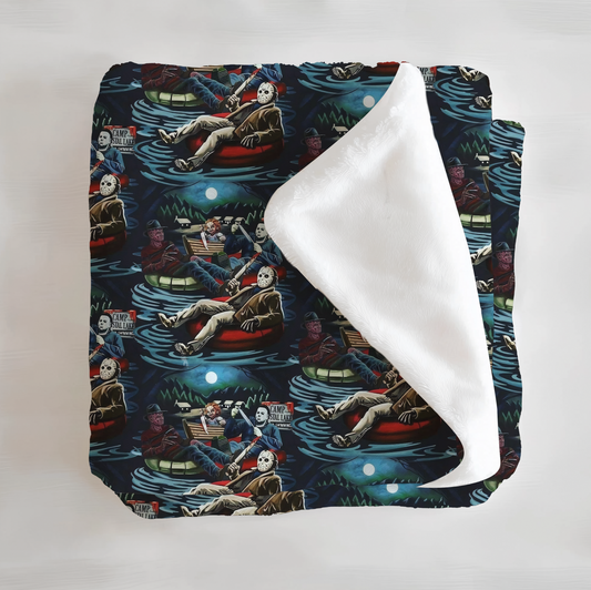 Chillin, Killin Minky Plush Blanket From Judith Arthur