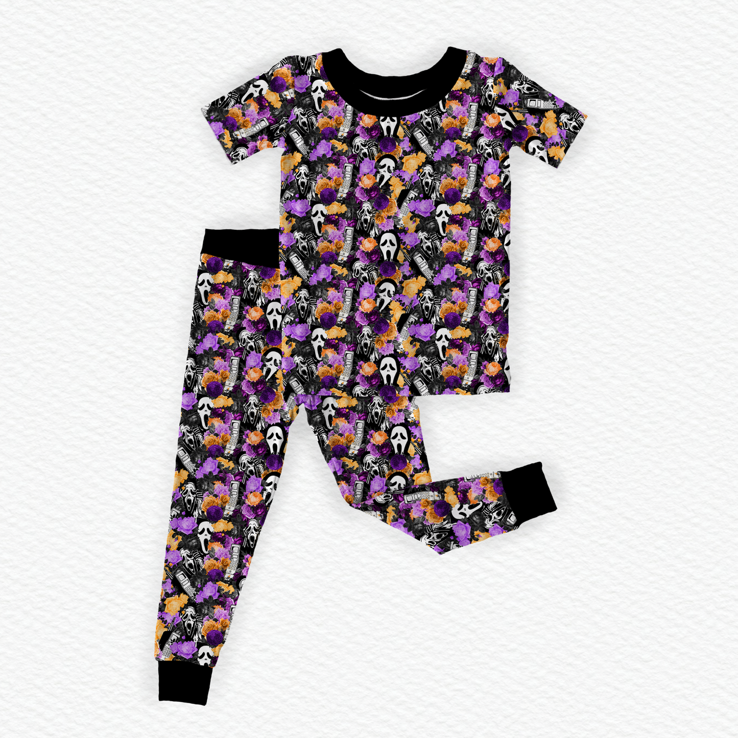 Don't Hang Up Bamboo Short Sleeve Two Piece Pajama Set