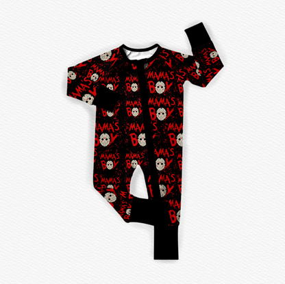 Mamas Boy Bamboo Zippy Pajamas