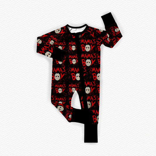 Mamas Boy Bamboo Zippy Pajamas
