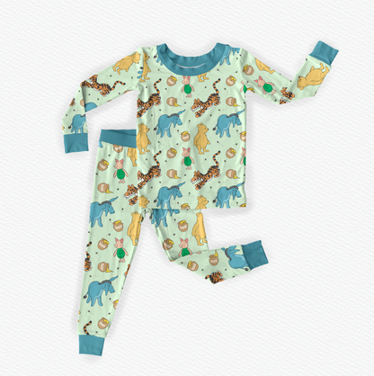 Winnie The Pooh Bamboo Long Sleeve Two Piece Pajama Set