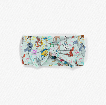 Sketchy Sidekicks Bamboo Bow Headband