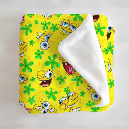 Squarepants Minky Plush Blanket From Judith Arthur