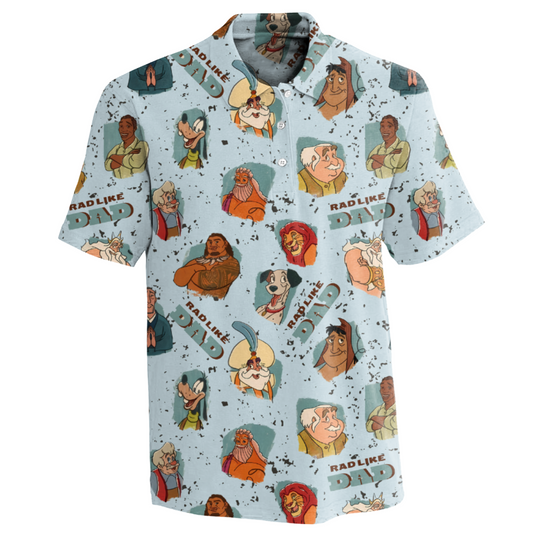 Rad Like Dad Youth Bamboo Collared Golf Tee