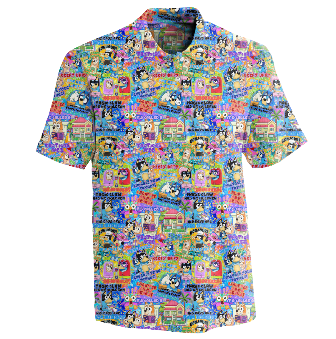 Embrace Your Father! Youth Bamboo Collared Golf Tee