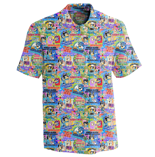 Embrace Your Father! Adult Bamboo Collared Golf Tee