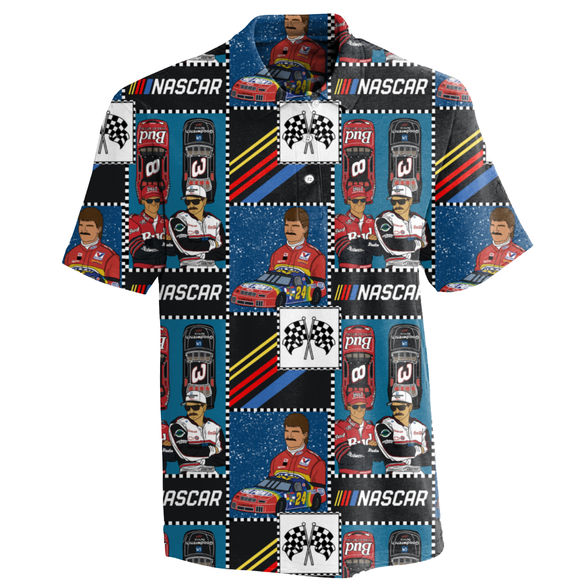 Do It For Dale Adult Bamboo Collared Golf Tee