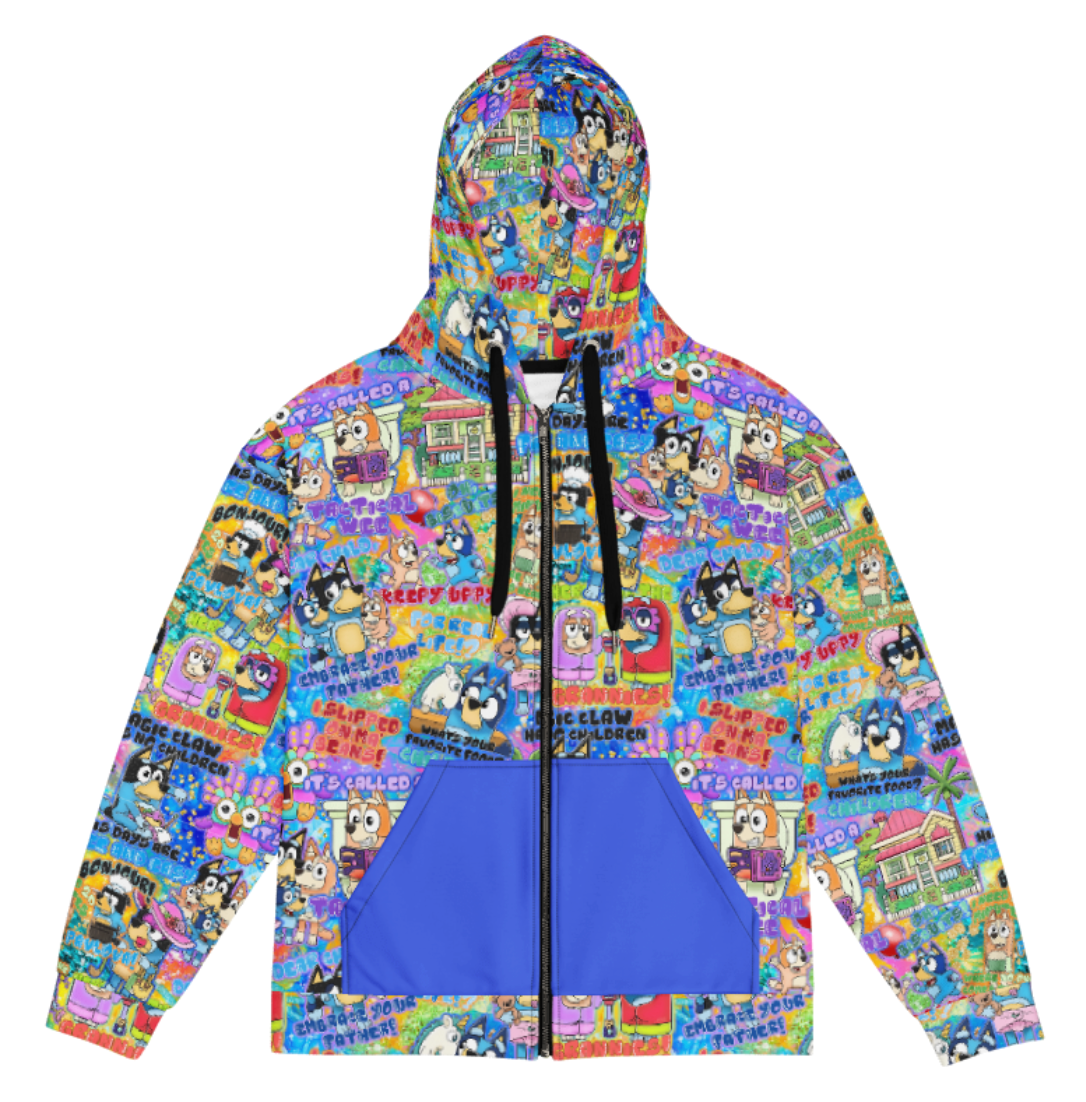 Embrace Your Father! Bamboo French Terry Zip Up Jacket