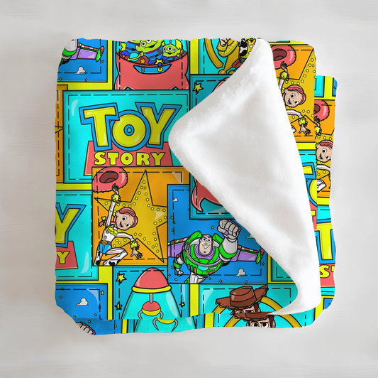 Patchwork Toys Minky Plush Blanket From Judith Arthur