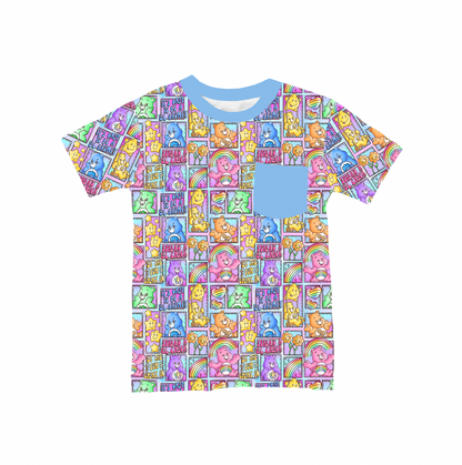 Care Bears Patchwork Bamboo Youth Pocket Tee