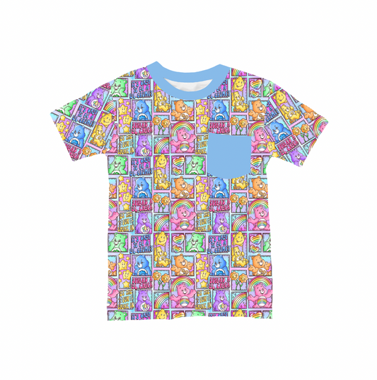 Care Bears Patchwork Bamboo Youth Pocket Tee