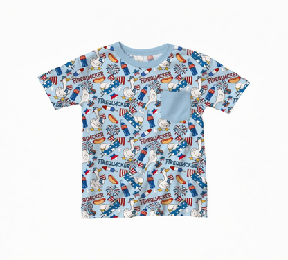 Firequacker Bamboo Adult Pocket Tee