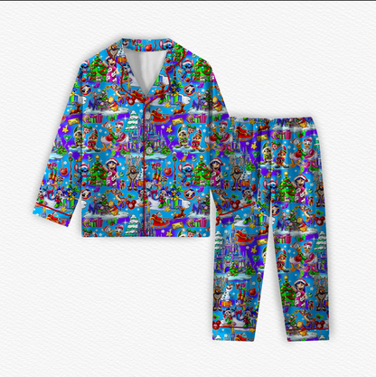 Walt's Winter Wonderland Bamboo Long Sleeve & Pants Two Piece Lounge Set