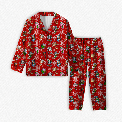 Happy Heeler-days! Bamboo Long Sleeve & Pants Two Piece Lounge Set