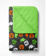 Snapback Scares Quilted Bamboo Blanket