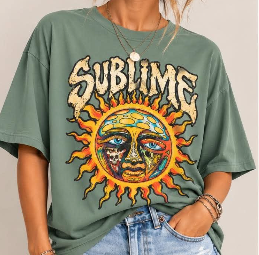 The 90's - Grunge & Good Vibes Oversized Bamboo Tee Collection