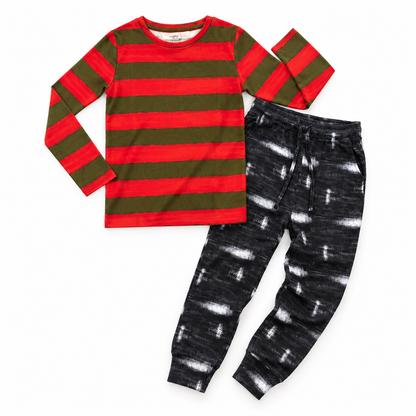 Krueger Bamboo Long Sleeve Two Piece Pajama Set