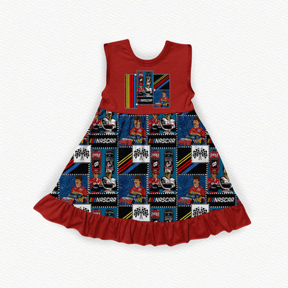 Do It For Dale Bamboo Tank Ruffle Dress