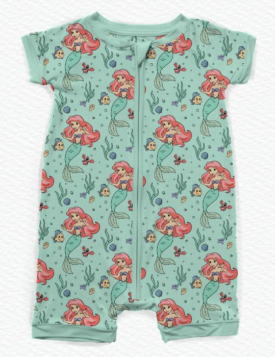 Under The Sea Bamboo Shortie