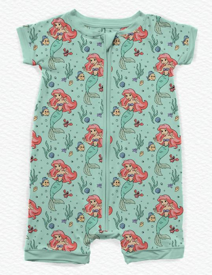Under The Sea Bamboo Shortie