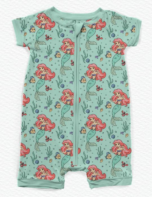 Under The Sea Bamboo Shortie