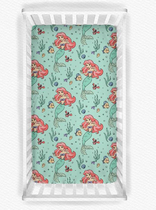 Under The Sea Bamboo Crib Sheet