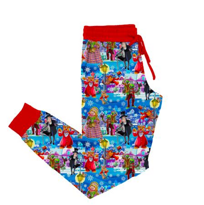 Muppets A Christmas Carol Bamboo Adult Jogger Pants