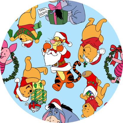 100 Acre Wood Winter Wonderland Bamboo Zippy Pajamas