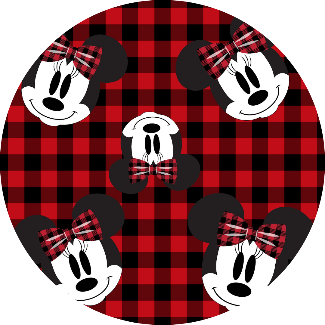 Holiday Minnie Fur Backed Bamboo Blanket