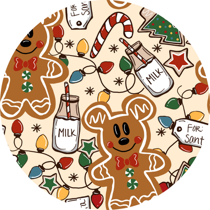 Milk & Cookies Fur Backed Bamboo Blanket
